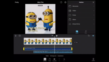 Karaoke Videos mit Apple Clips erstellen